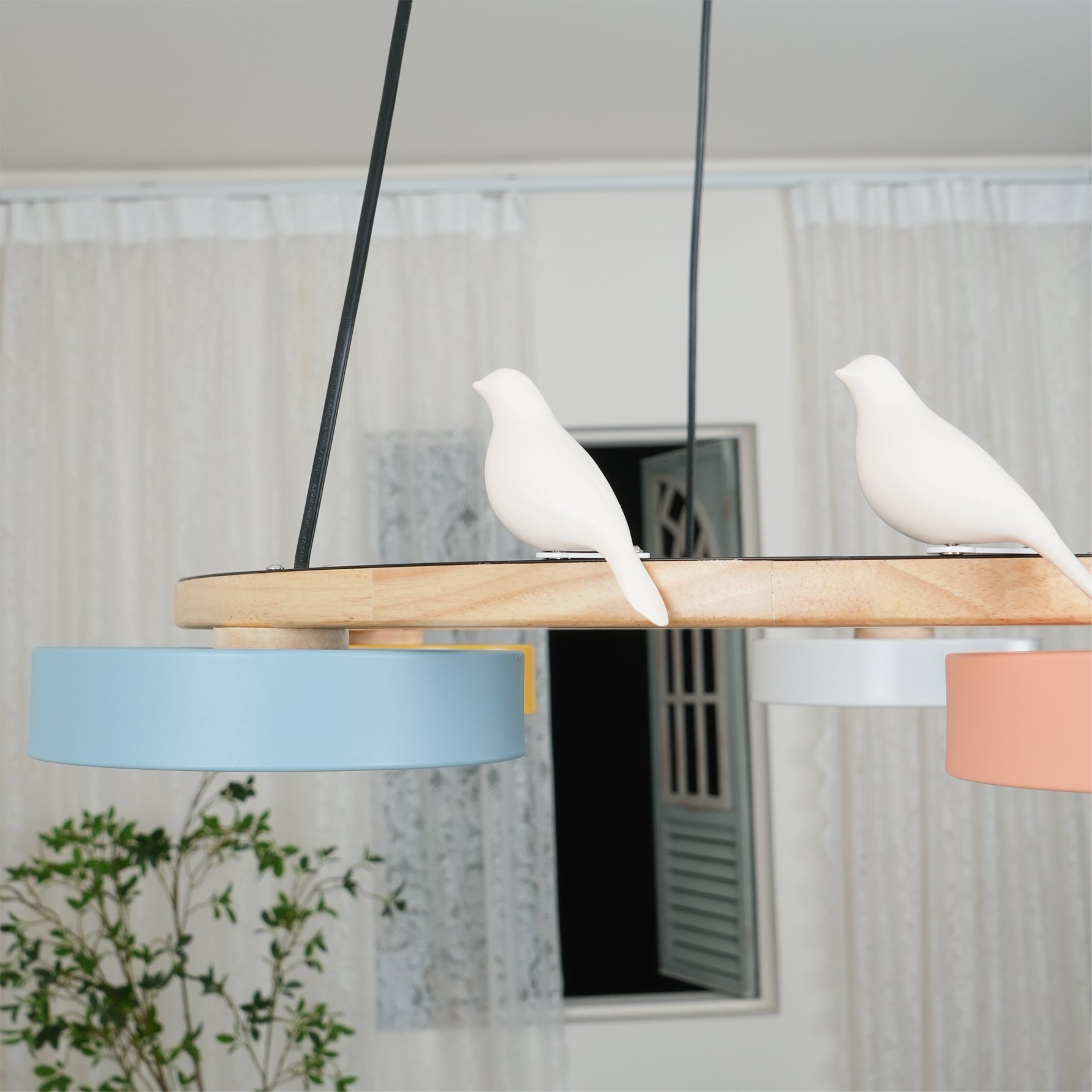 Cliff Chandelier Bird Round - Neutralighting