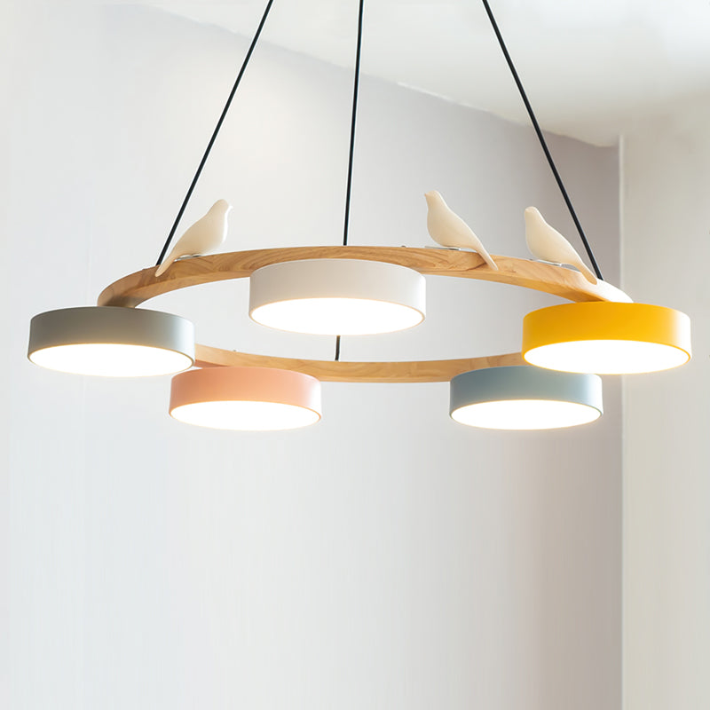 Cliff Chandelier Bird Round - Neutralighting