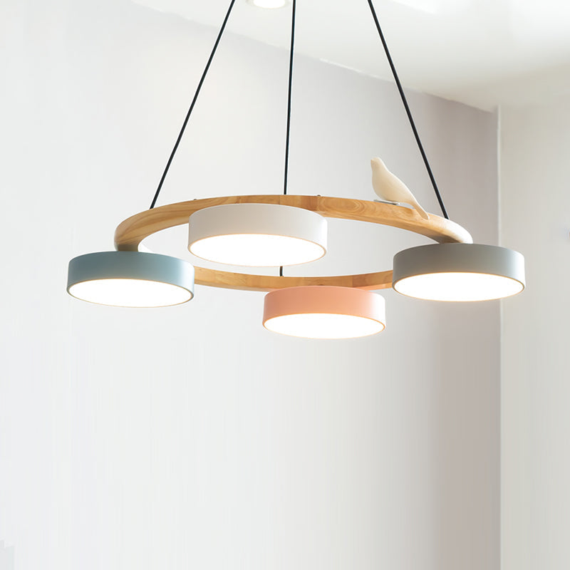 Cliff Chandelier Bird Round - Neutralighting