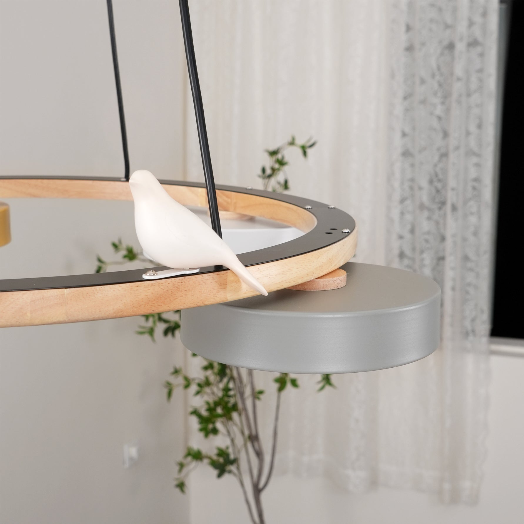 Cliff Chandelier Bird Round - Neutralighting