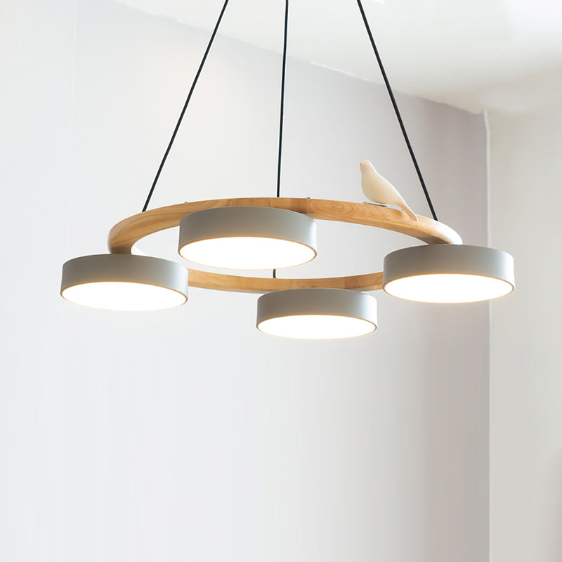 Cliff Chandelier Bird Round - Neutralighting