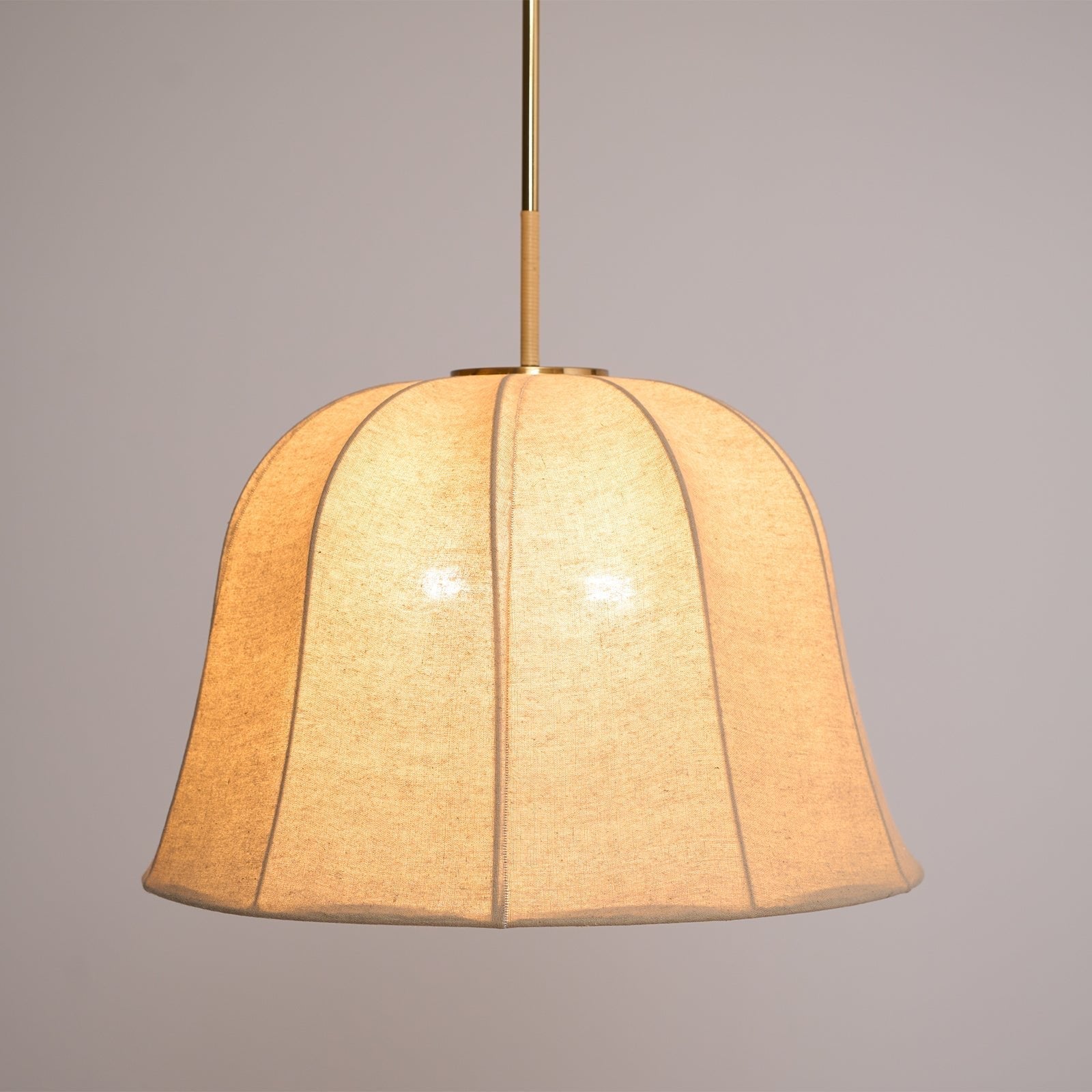 Tala Pendant Light Bell Fabric Line - Neutralighting