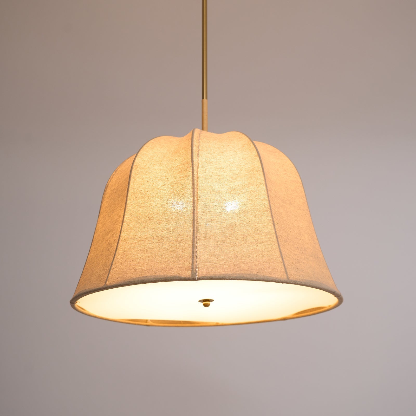 Tala Pendant Light Bell Fabric Line - Neutralighting
