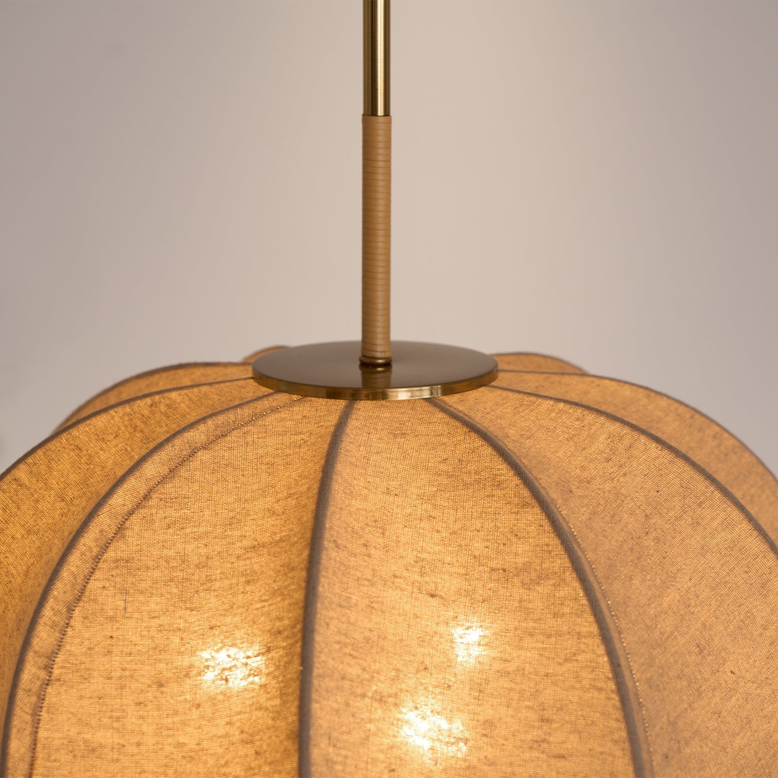 Tala Pendant Light Bell Fabric Line - Neutralighting