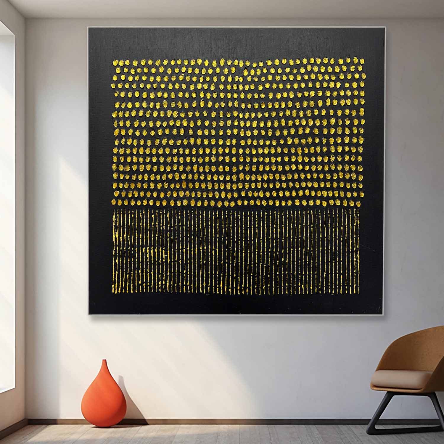 Plaster Art Texture Painting SG273 - Neutralighting