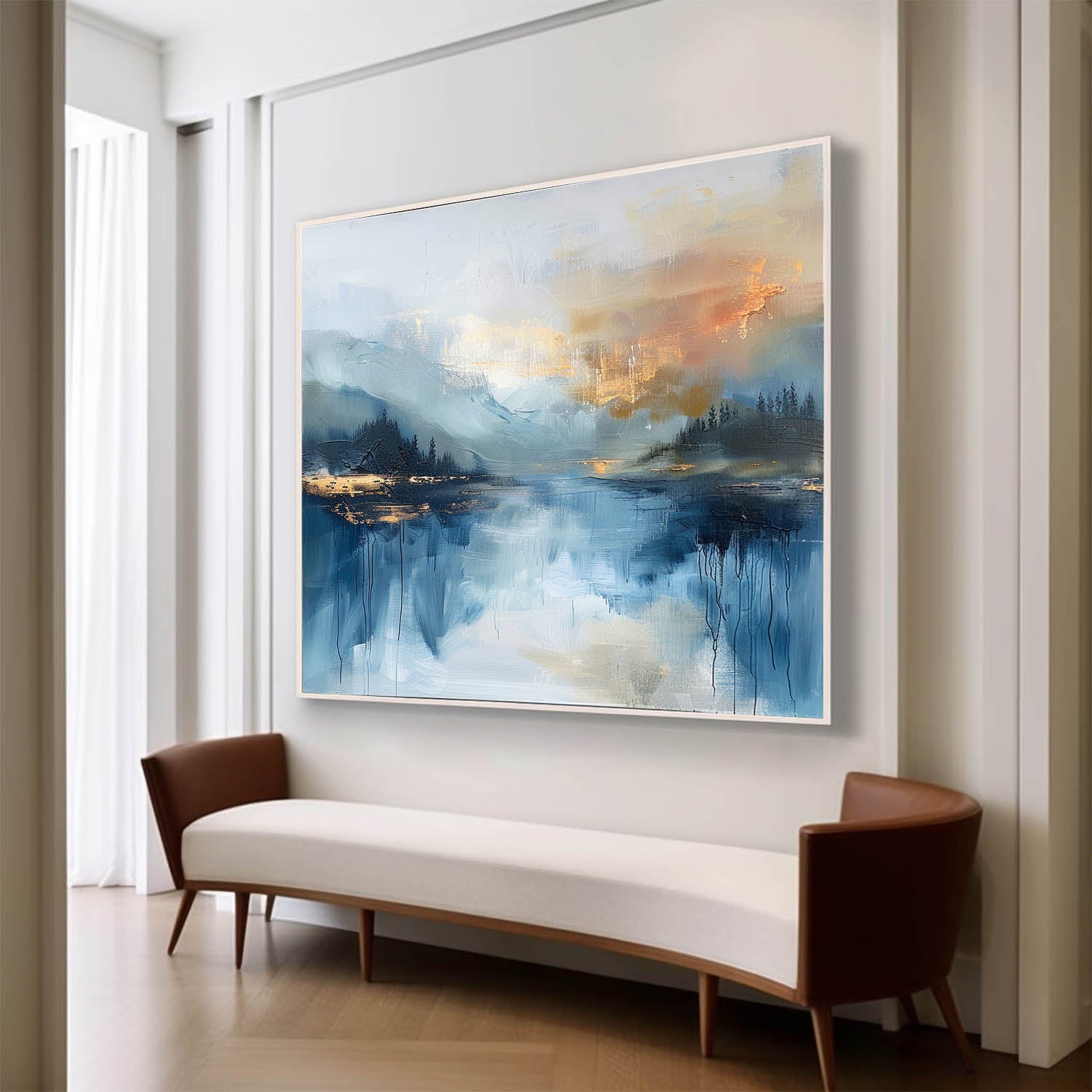 Wall Art Landscape Abstract Modern Atmosphere