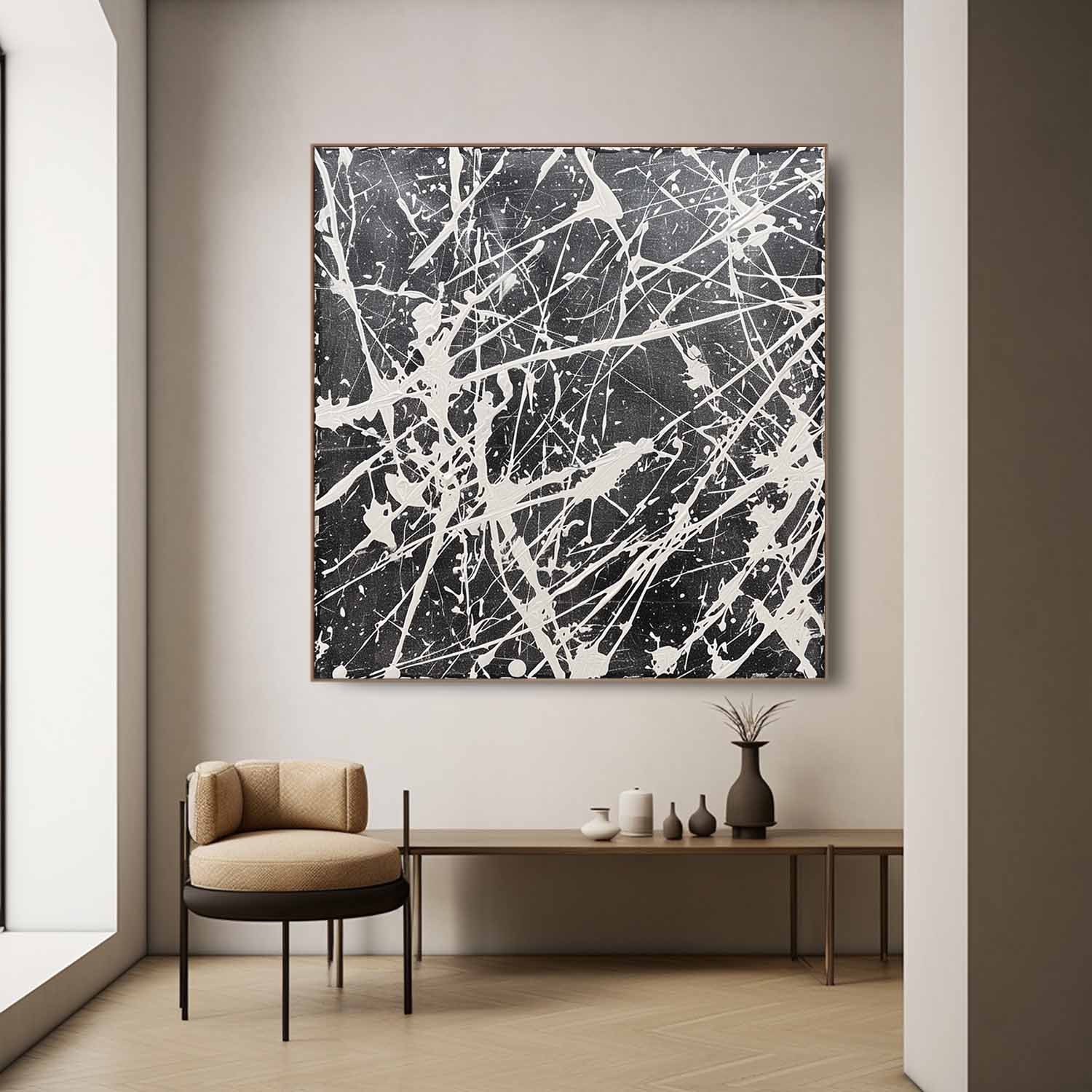 Wall Art Energetic Street Art Inspired Chaotic
