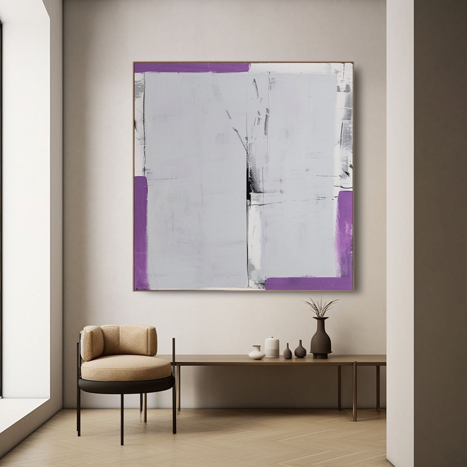 Contemporary Minimalist Art MA118 - Neutralighting