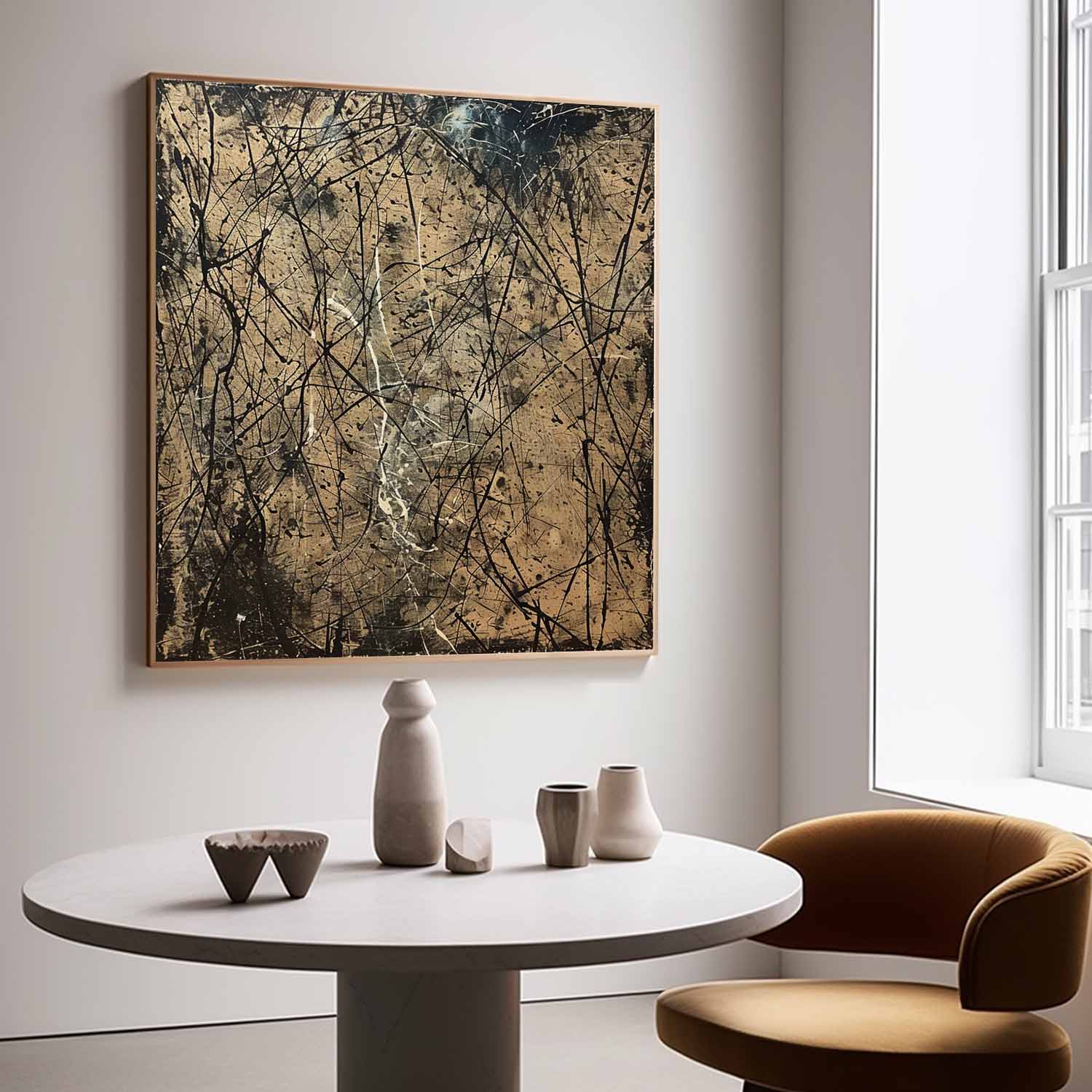 Abstract Expressionist Art AEA023 - Neutralighting