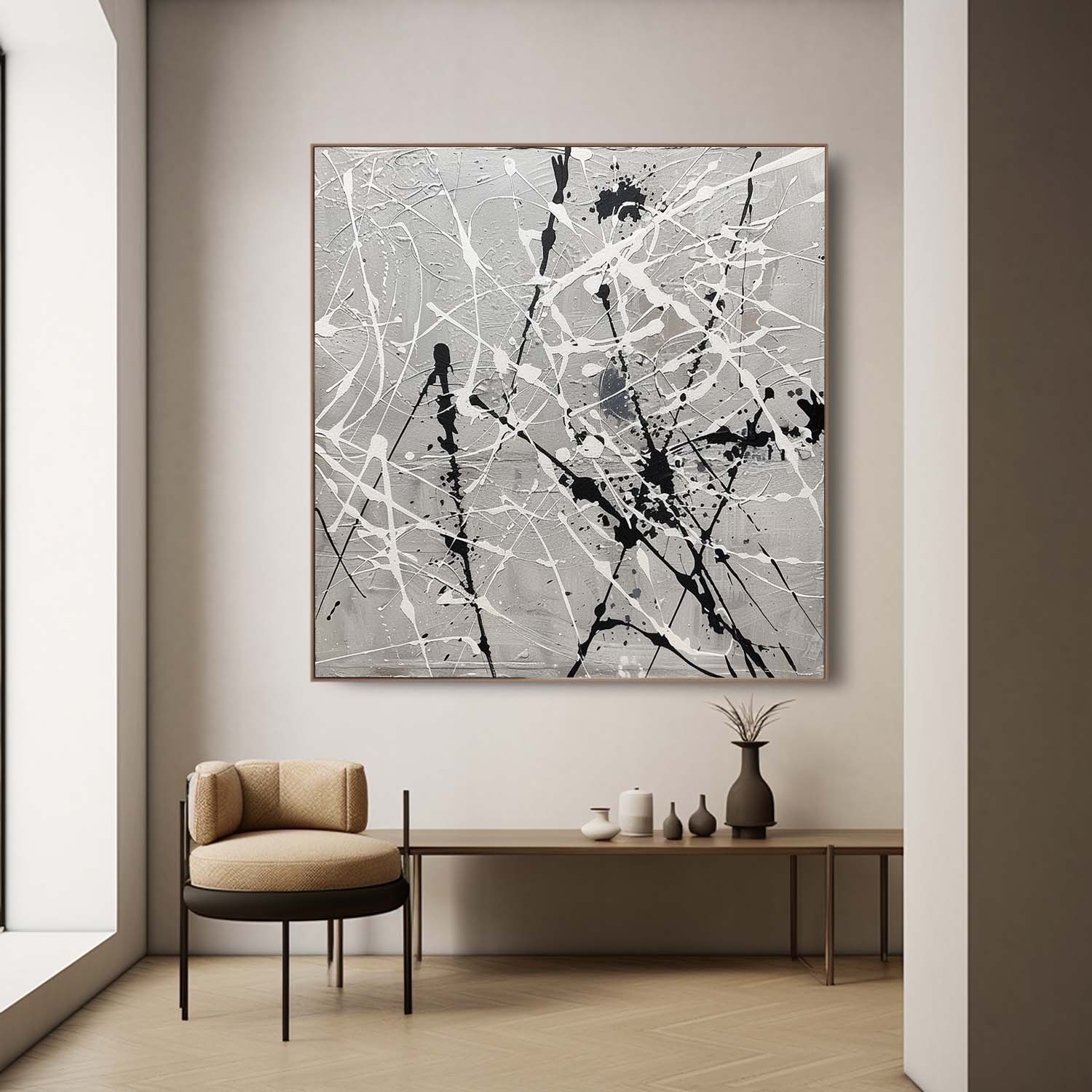 Abstract Expressionist Art AEA042 - Neutralighting