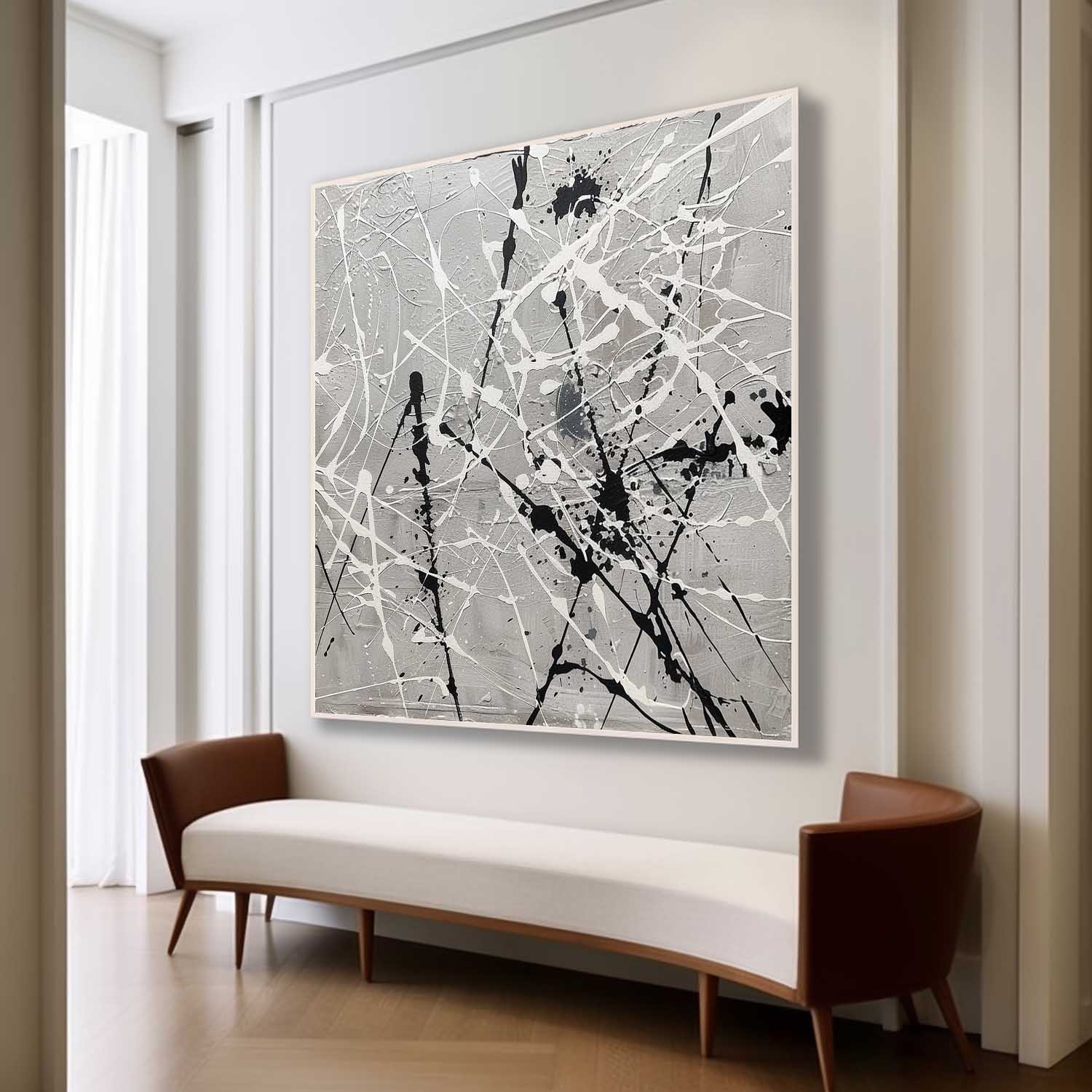 Abstract Expressionist Art AEA042 - Neutralighting