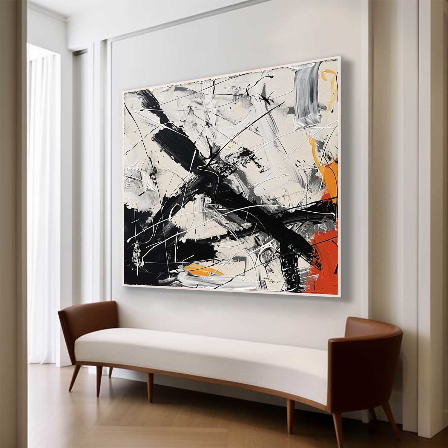 Abstract Expressionist Art AEA004 - Neutralighting