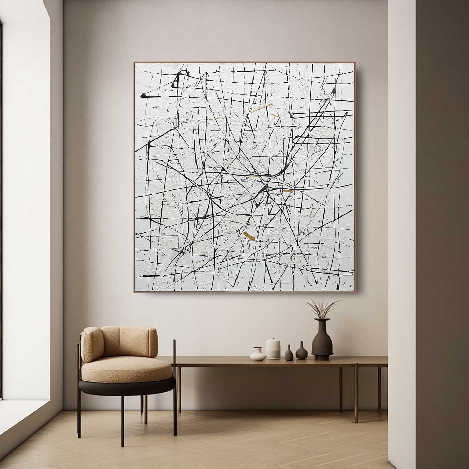 Abstract Expressionist Art AEA051 - Neutralighting