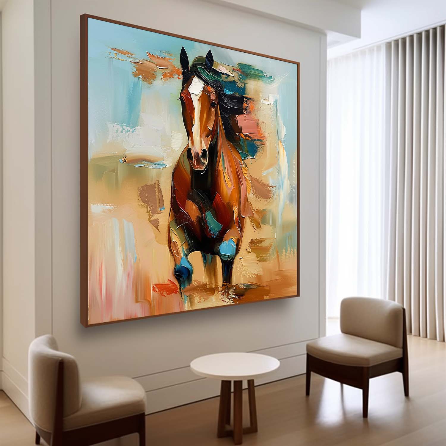 Contemporary Horse Art HA004 - Neutralighting