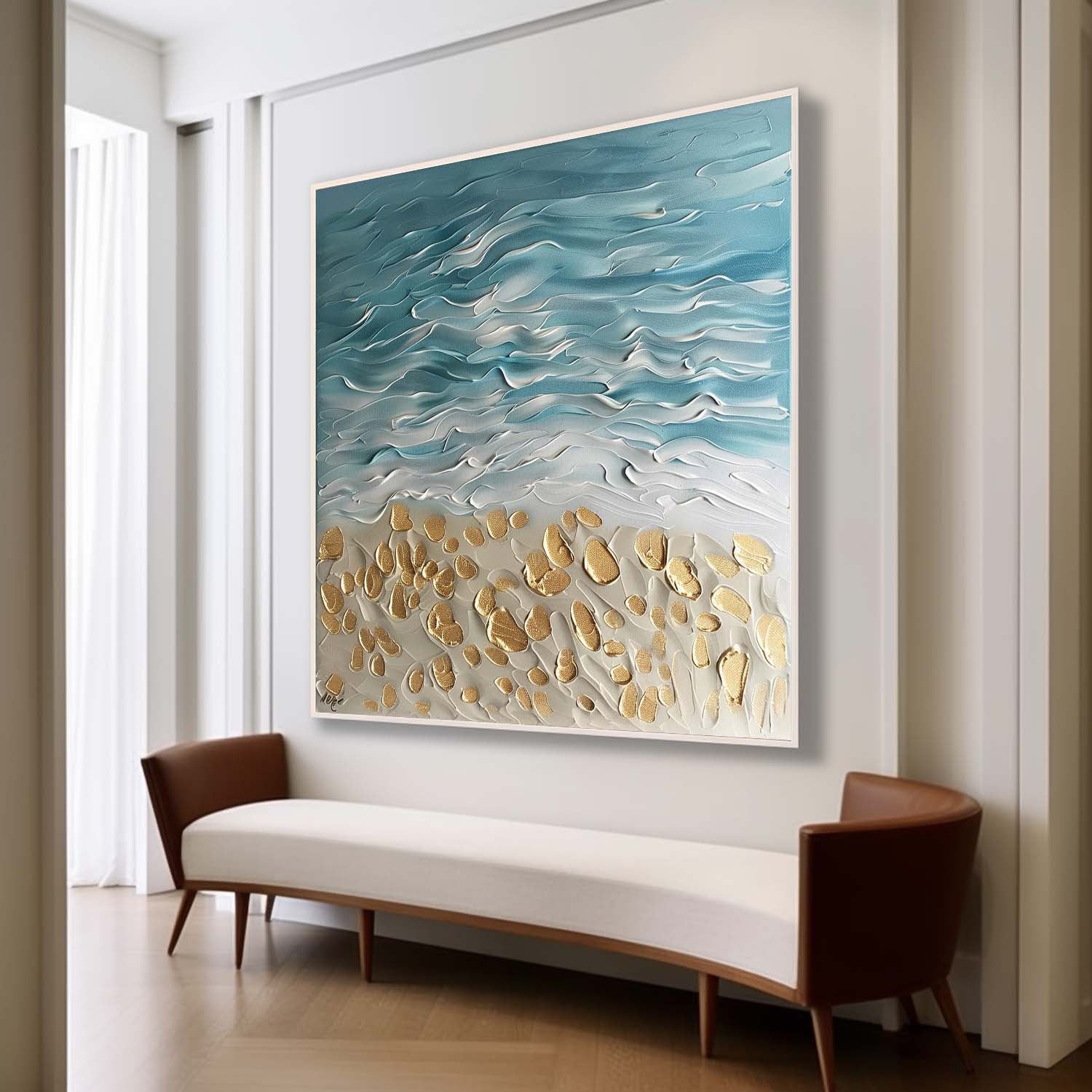 Plaster Art Texture Painting SG288 - Neutralighting