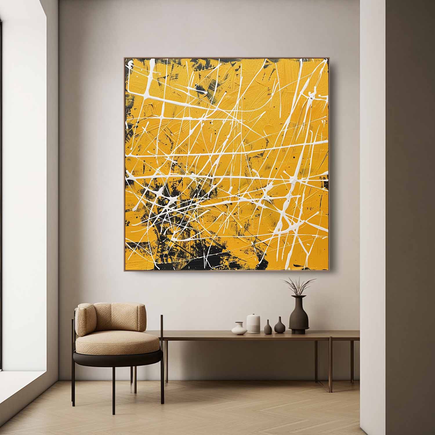 Abstract Expressionist Art AEA047 - Neutralighting