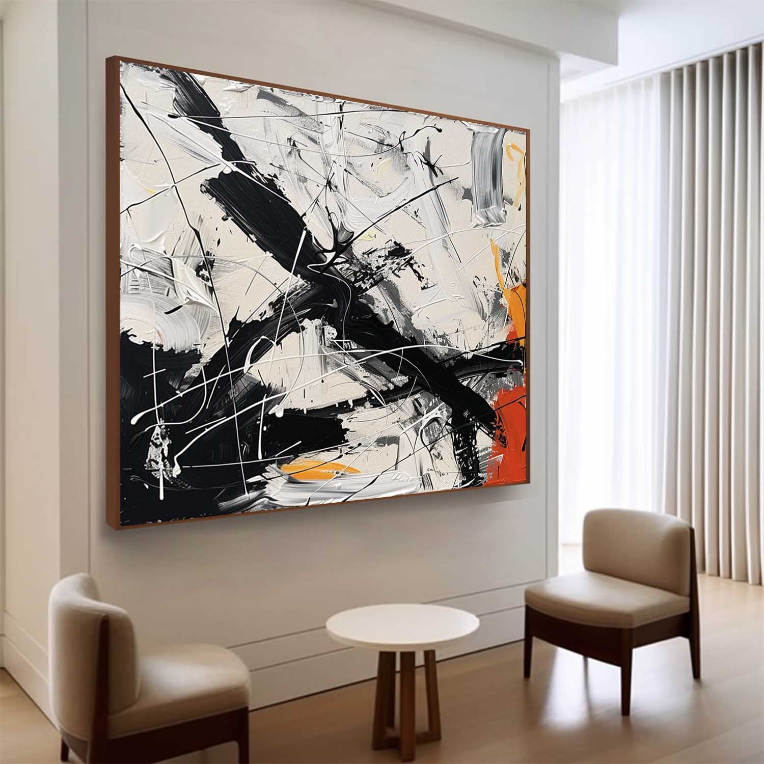 Abstract Expressionist Art AEA004 - Neutralighting