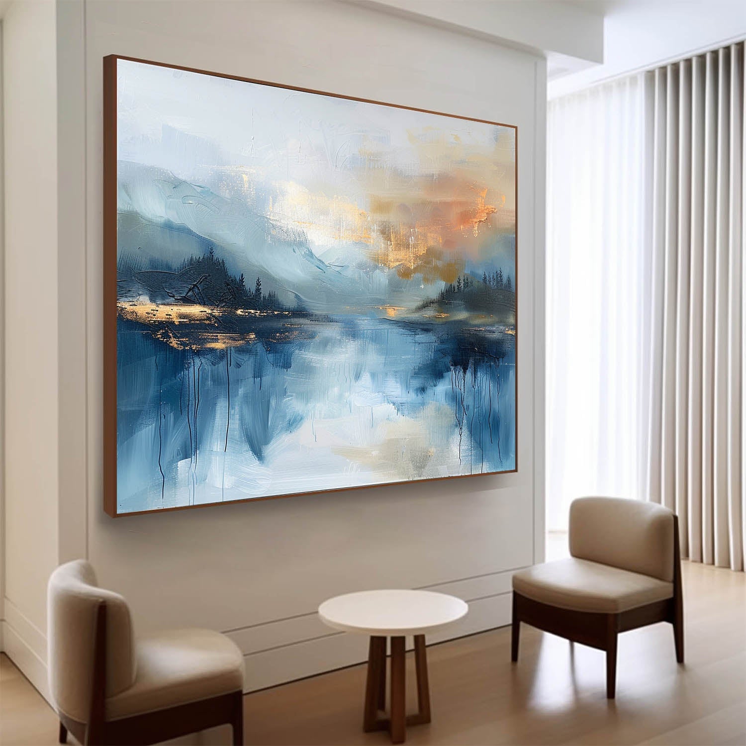 Wall Art Landscape Abstract Modern Atmosphere