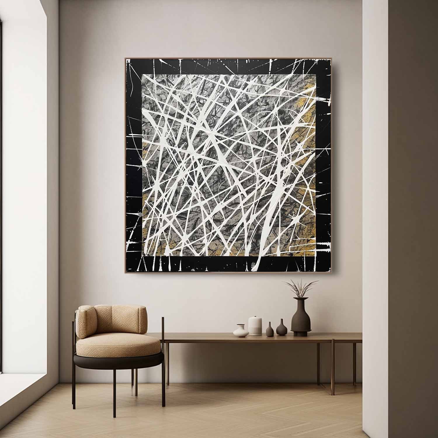 Abstract Expressionist Art AEA059 - Neutralighting
