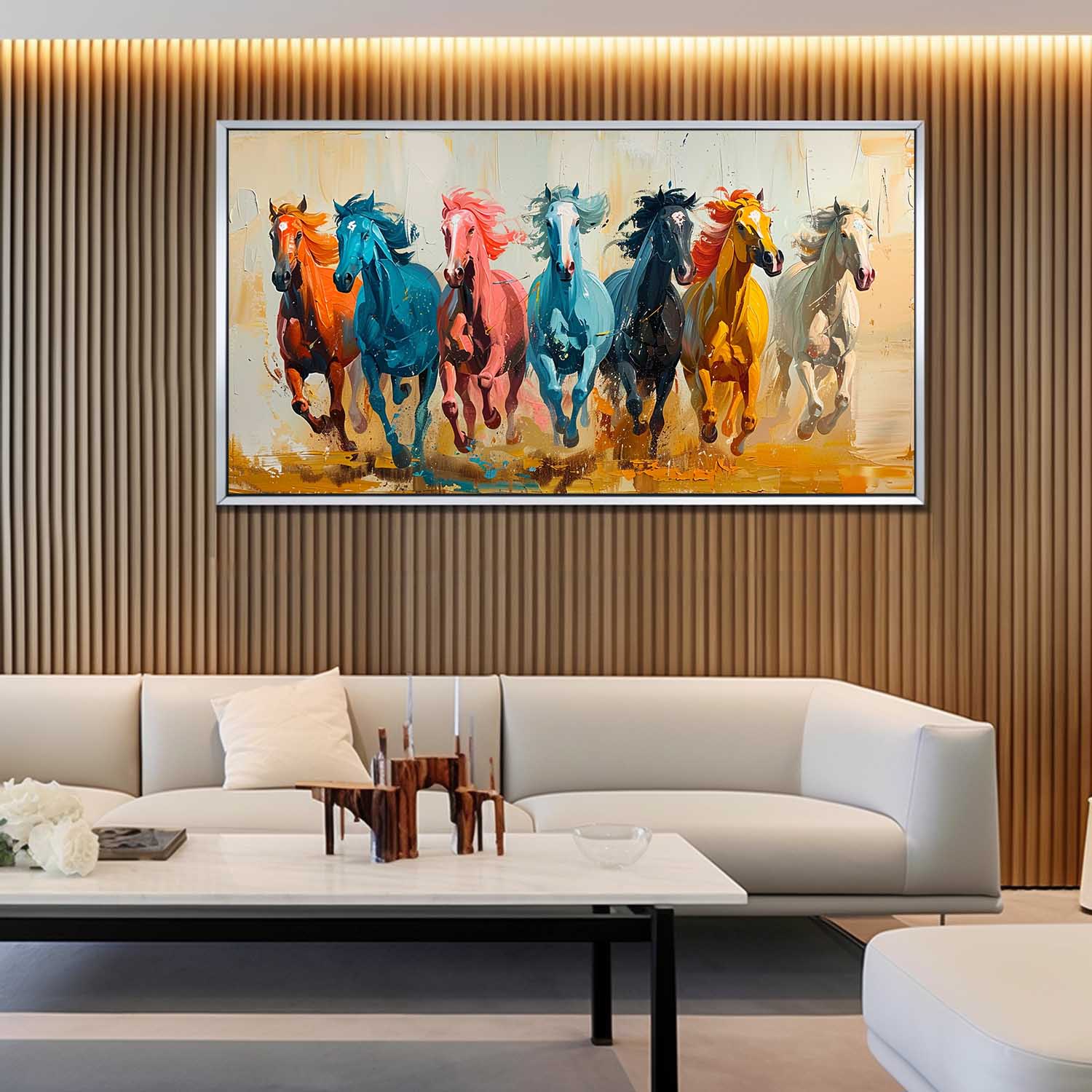 Troy Contemporary Horse Art - Letslighting