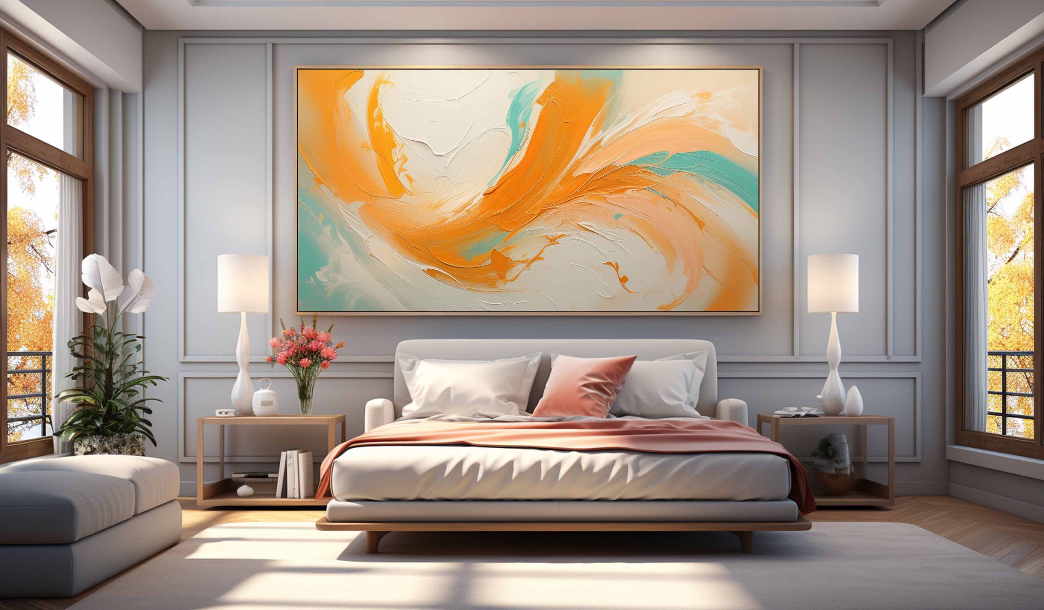 Wall Art Luminous Core Vibrant Energetic Chic