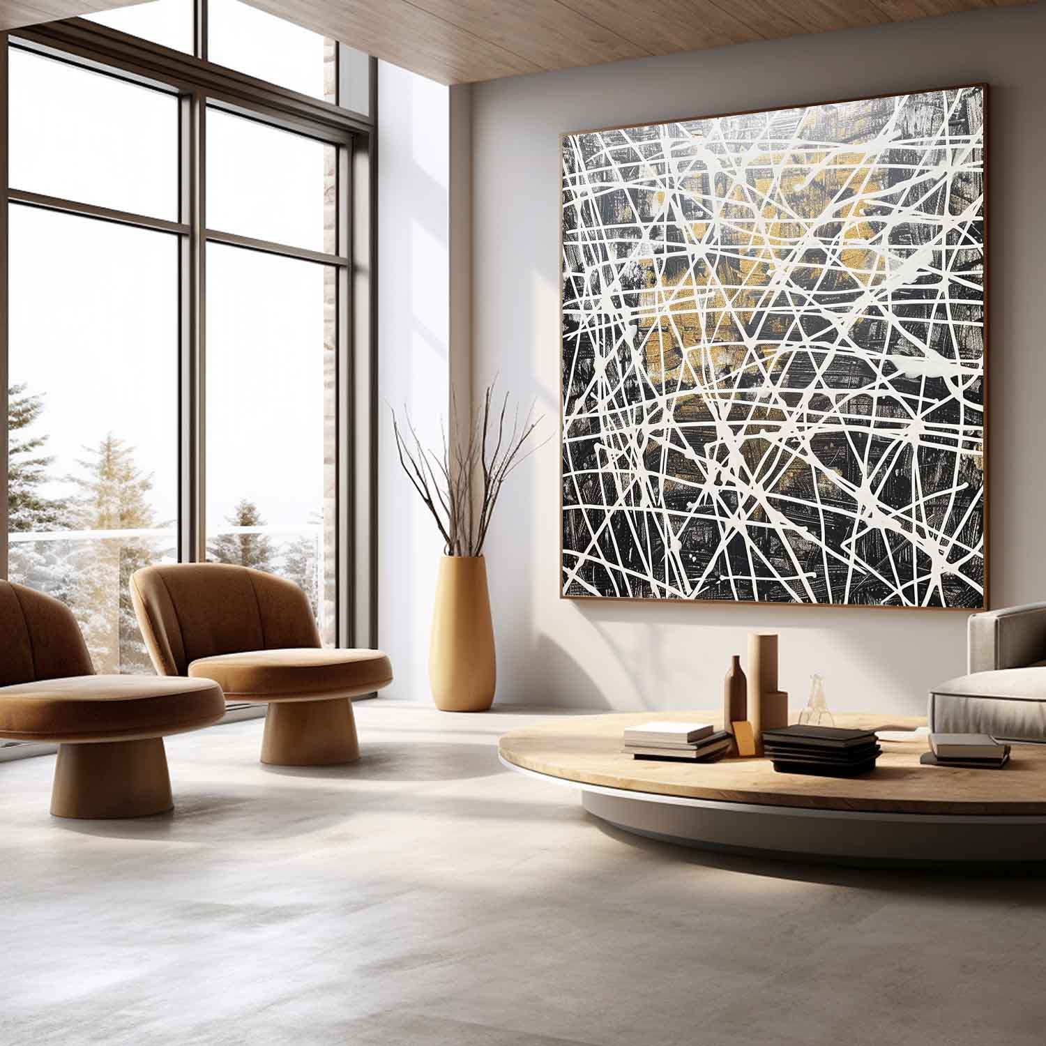 Abstract Expressionist Art AEA049 - Neutralighting