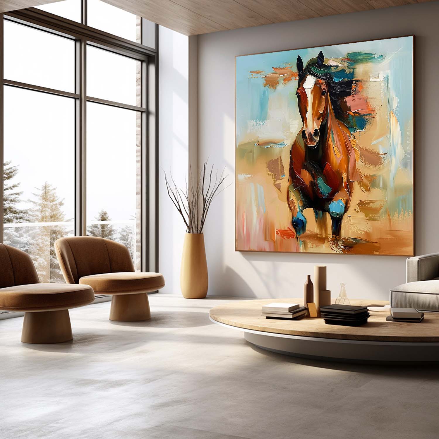 Contemporary Horse Art HA004 - Neutralighting
