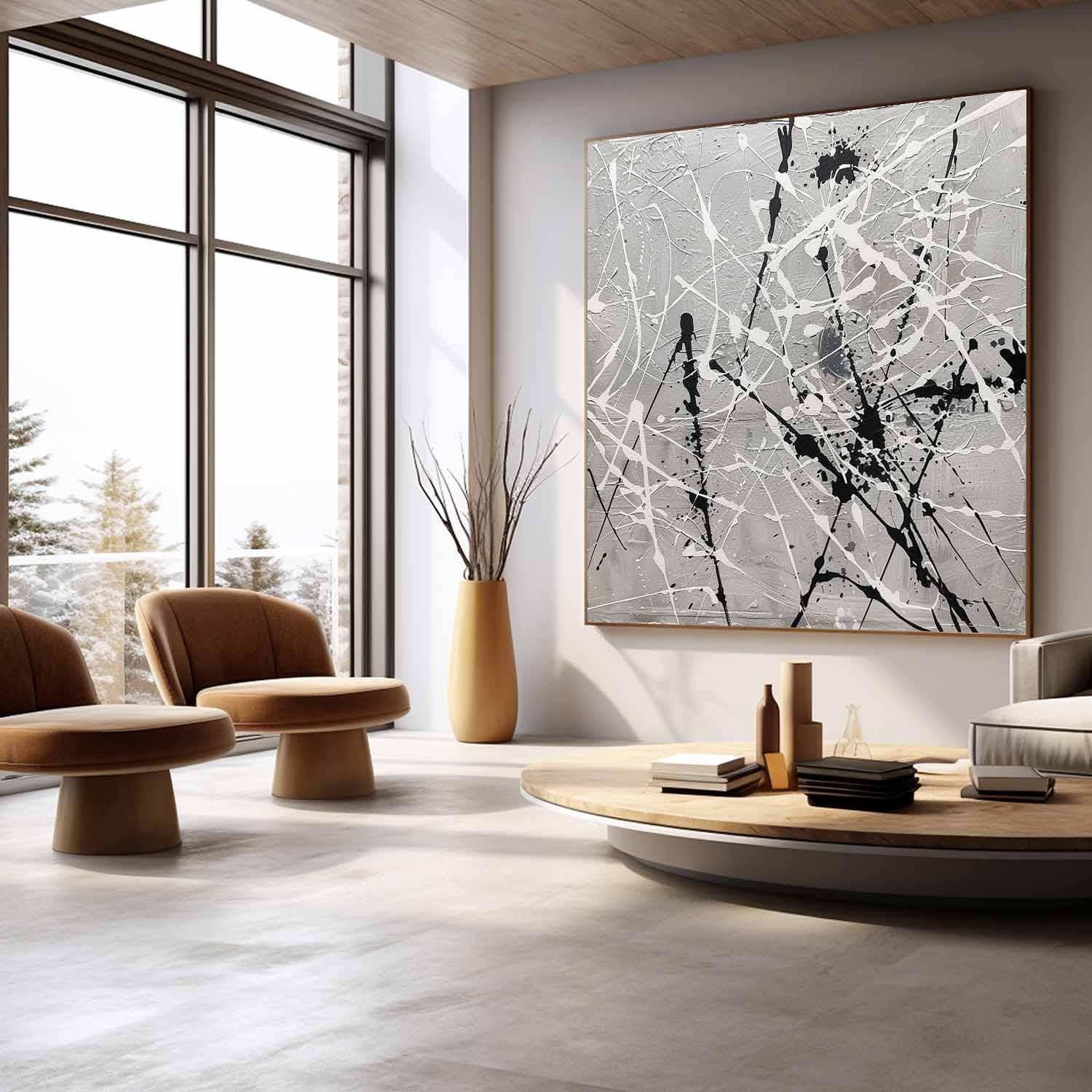 Abstract Expressionist Art AEA042 - Neutralighting