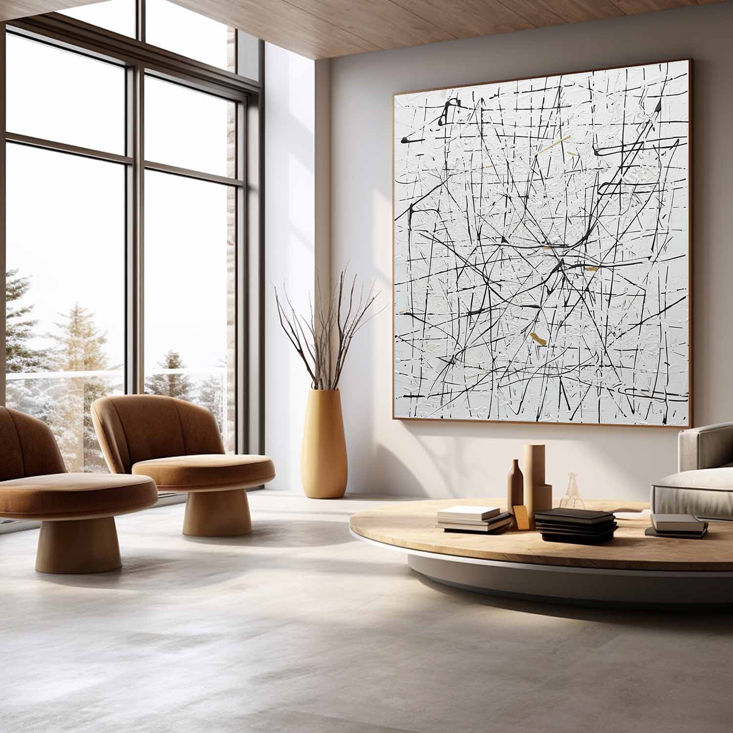 Abstract Expressionist Art AEA051 - Neutralighting