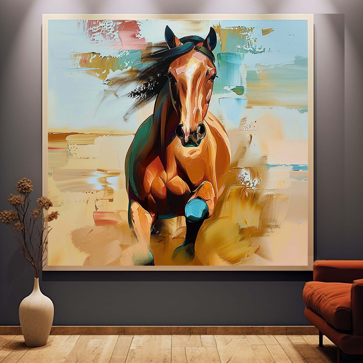 Contemporary Horse Art HA003 - Neutralighting