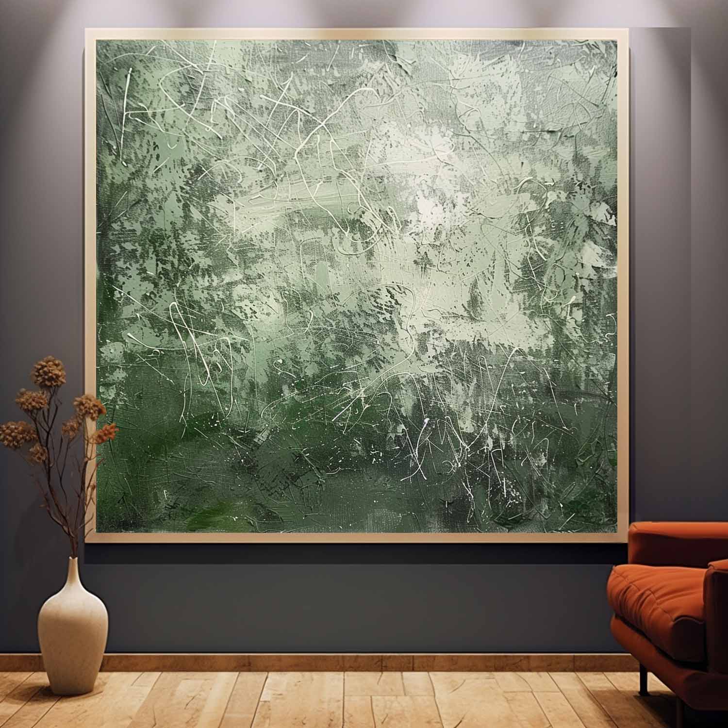 Abstract Expressionist Art AEA013 - Neutralighting