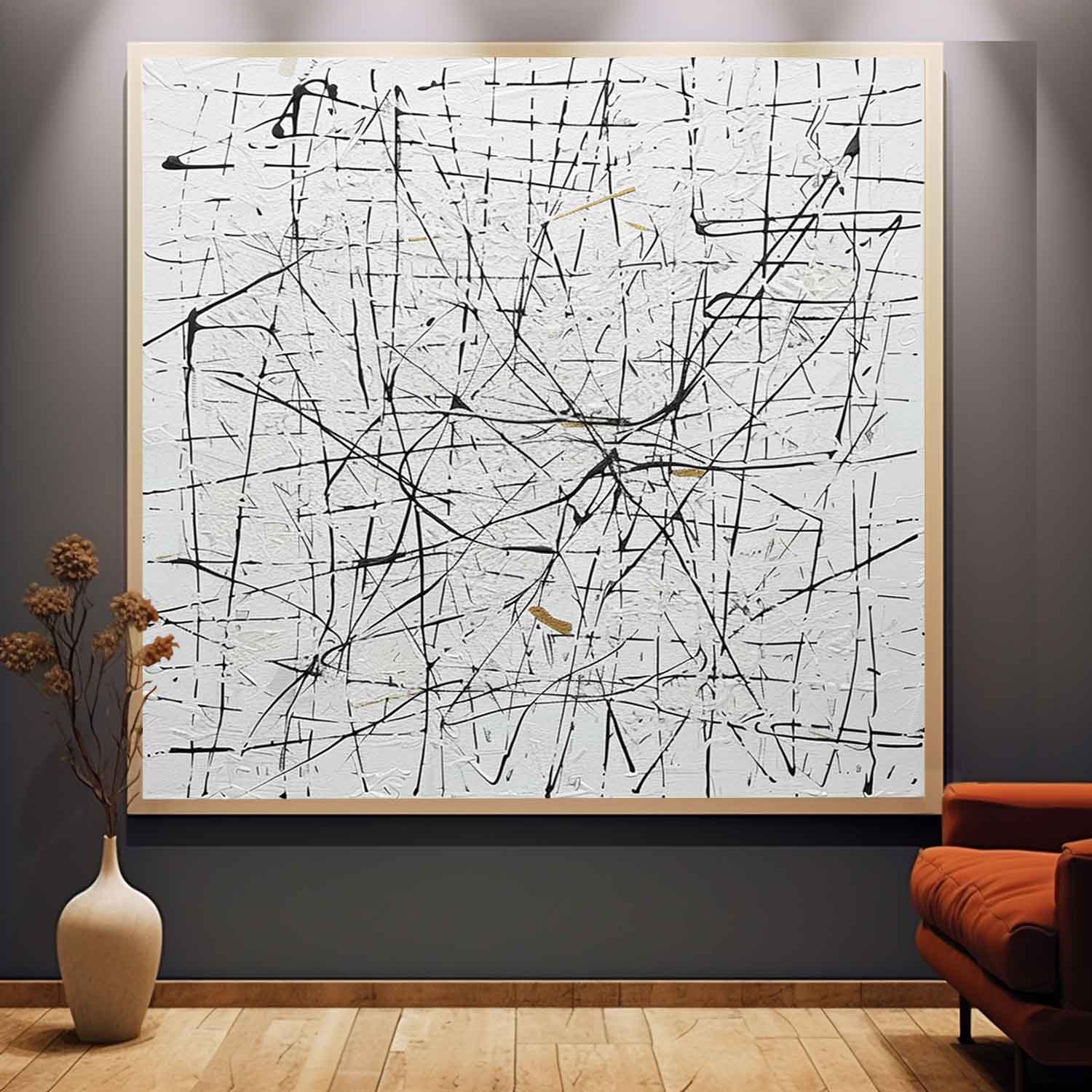 Abstract Expressionist Art AEA051 - Neutralighting