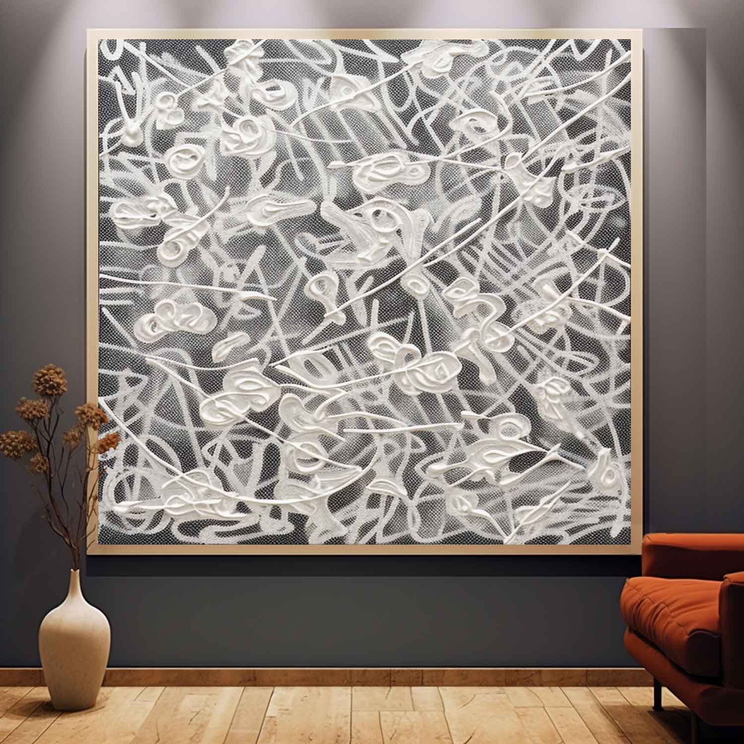 Abstract Expressionist Art AEA039 - Neutralighting
