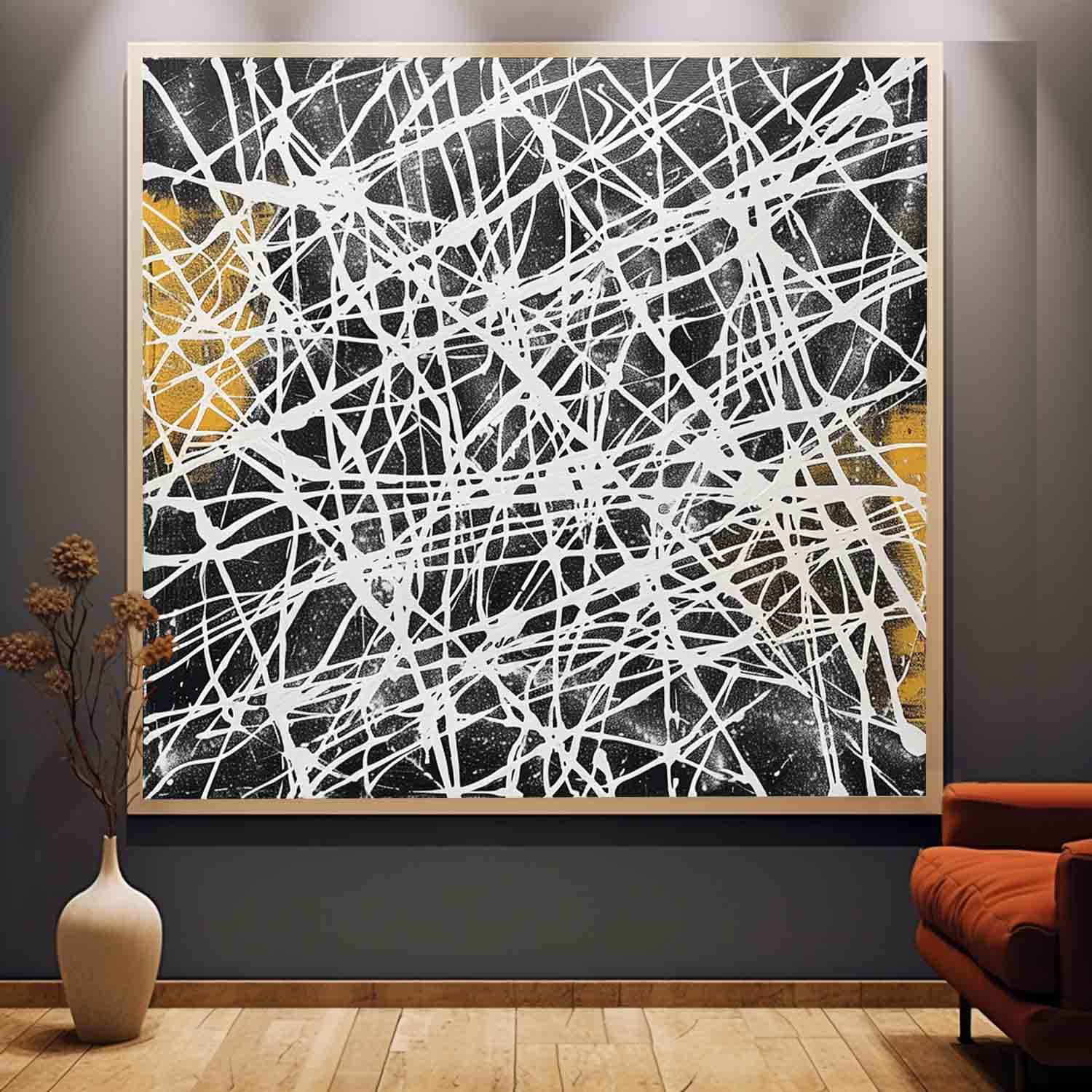 Abstract Expressionist Art AEA045 - Neutralighting