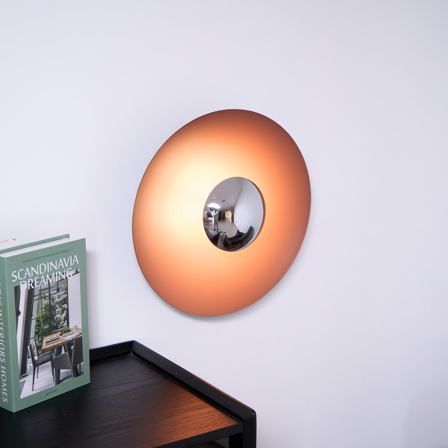 Wall Lamp Eclipse Inspired Halo Glow Modern Minimalist Art Accent - Neutralighting