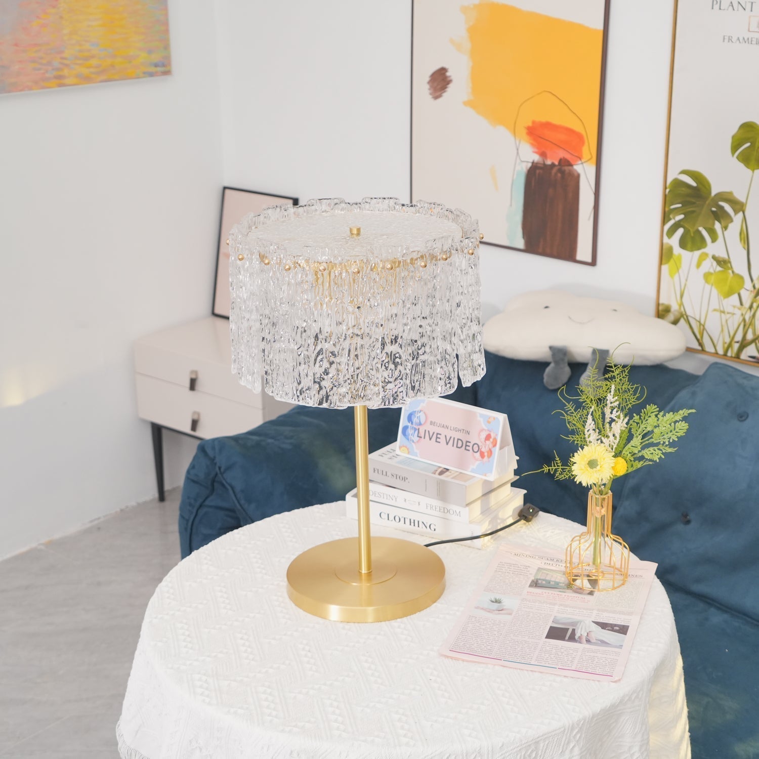 Erliren Crystal Table Lamp - Neutralighting