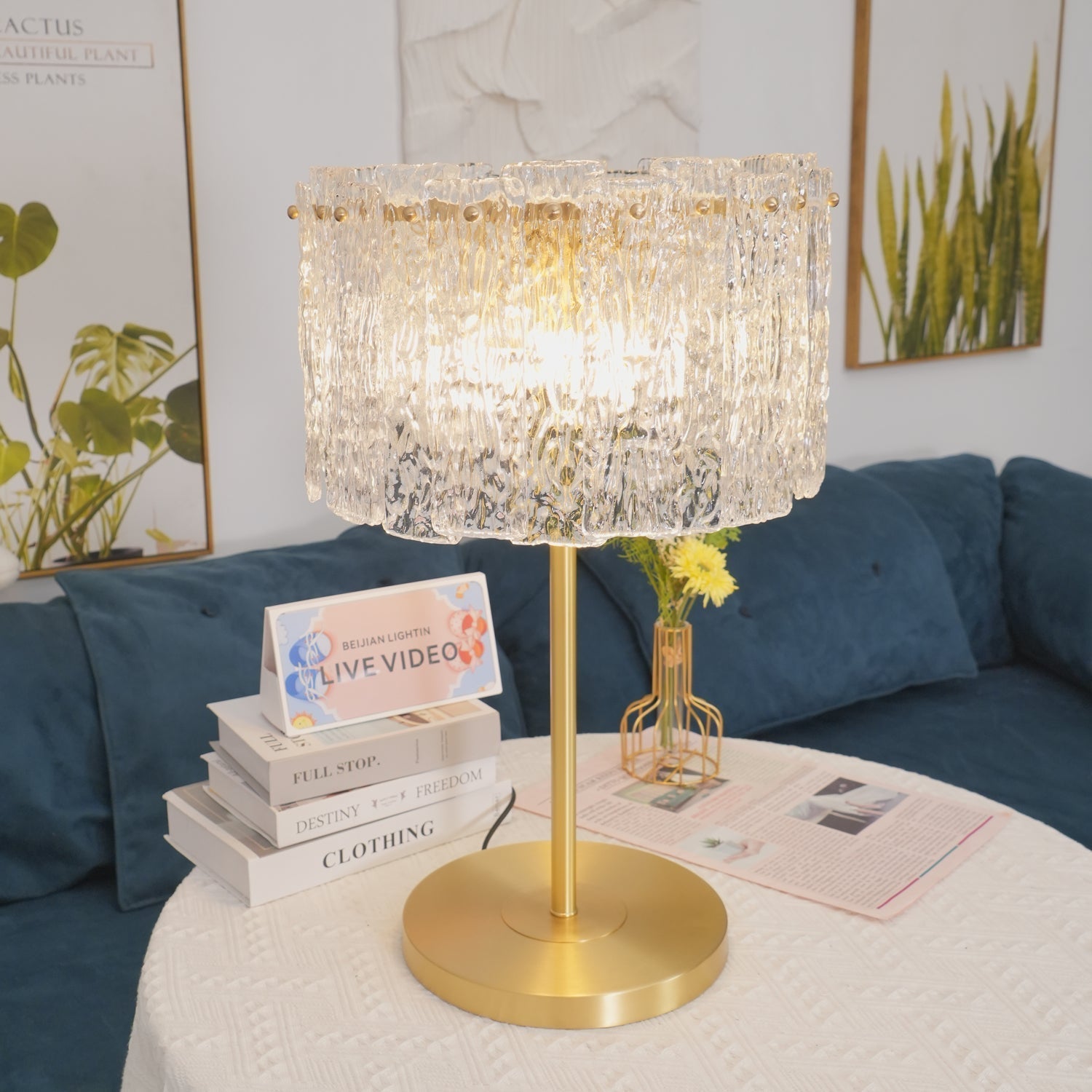 Erliren Crystal Table Lamp - Neutralighting