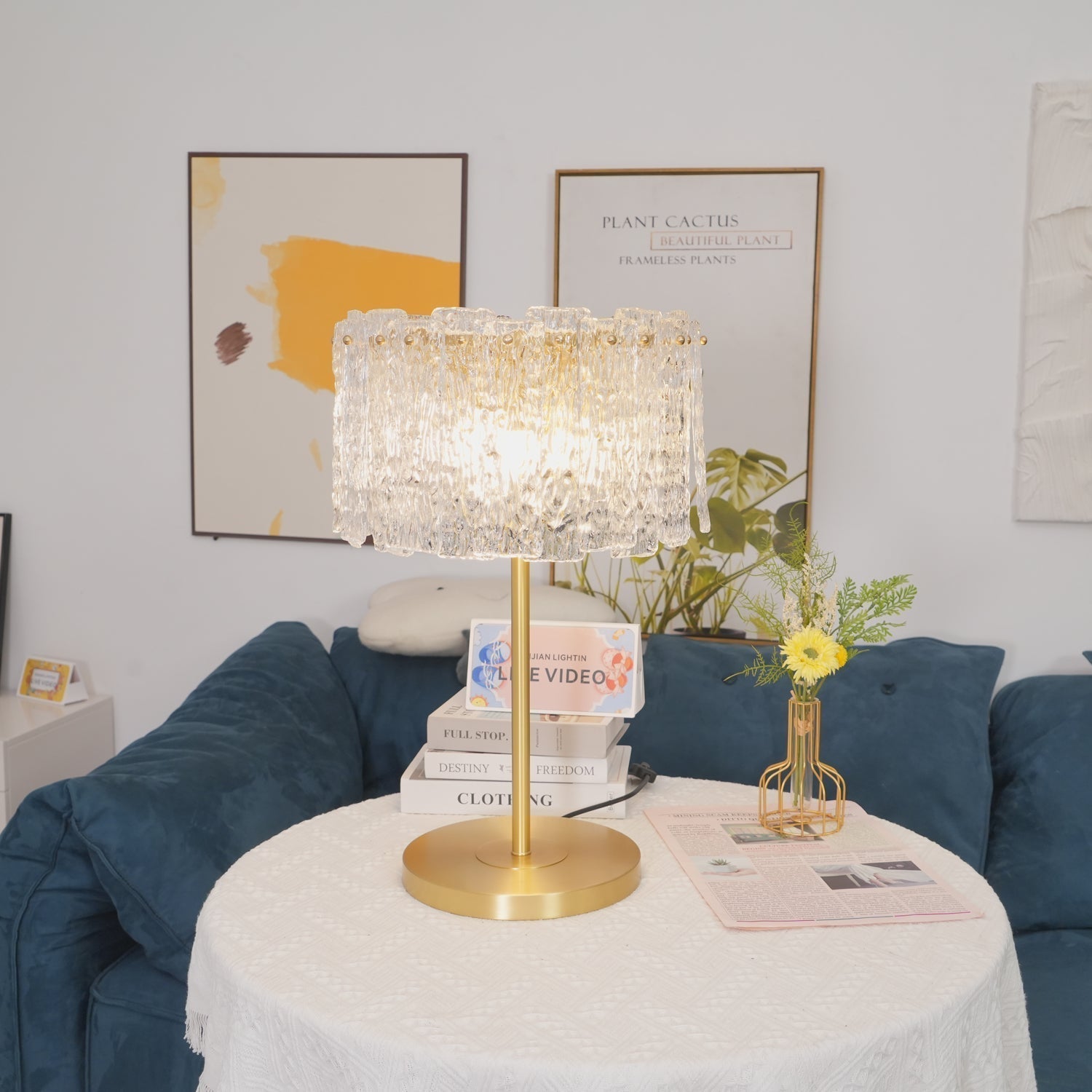 Erliren Crystal Table Lamp - Neutralighting