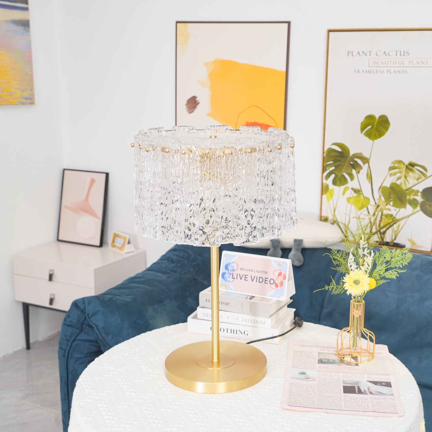 Erliren Crystal Table Lamp - Neutralighting