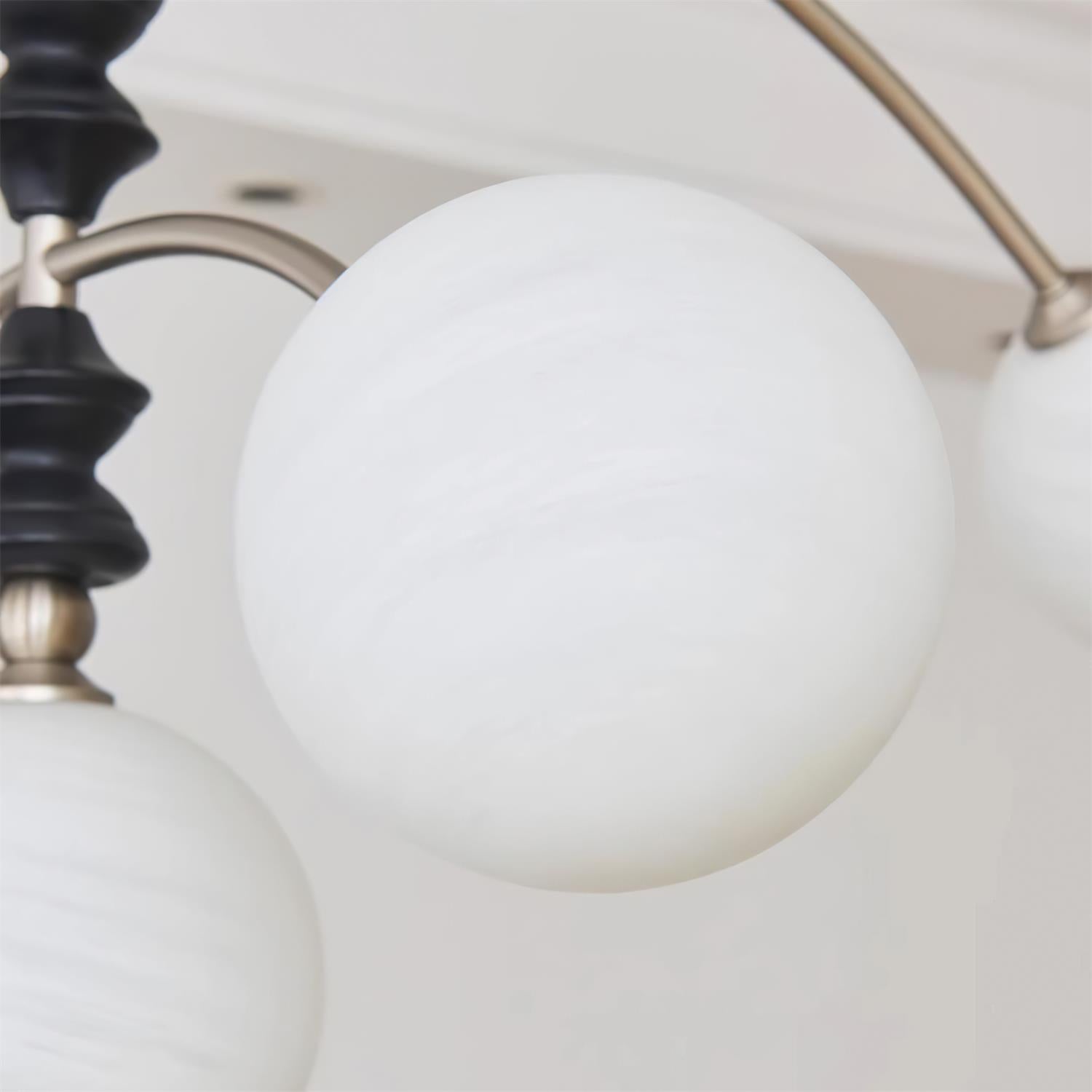 Veyra Chandelier Imitation Alabaster - Neutralighting