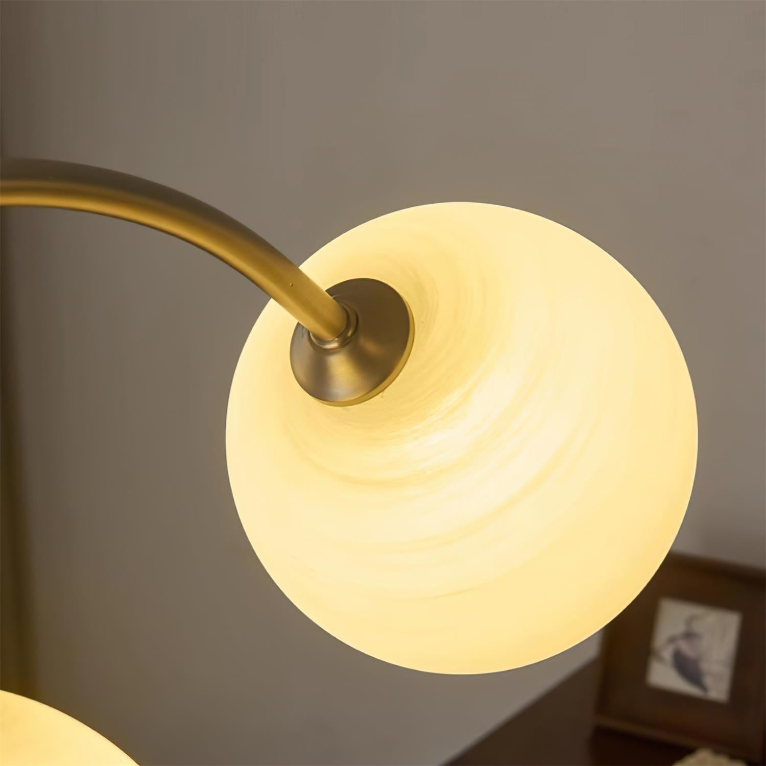 Veyra Chandelier Imitation Alabaster - Neutralighting