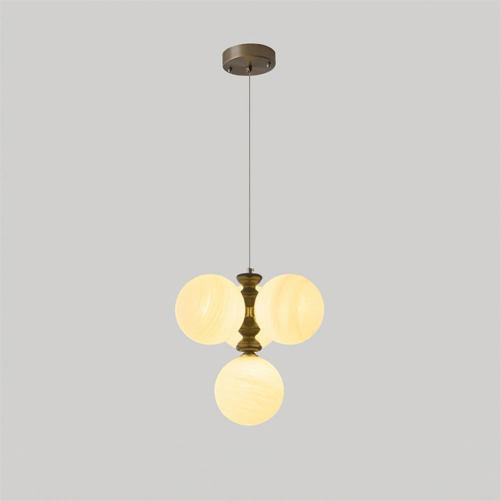 Veyra Chandelier Imitation Alabaster - Neutralighting