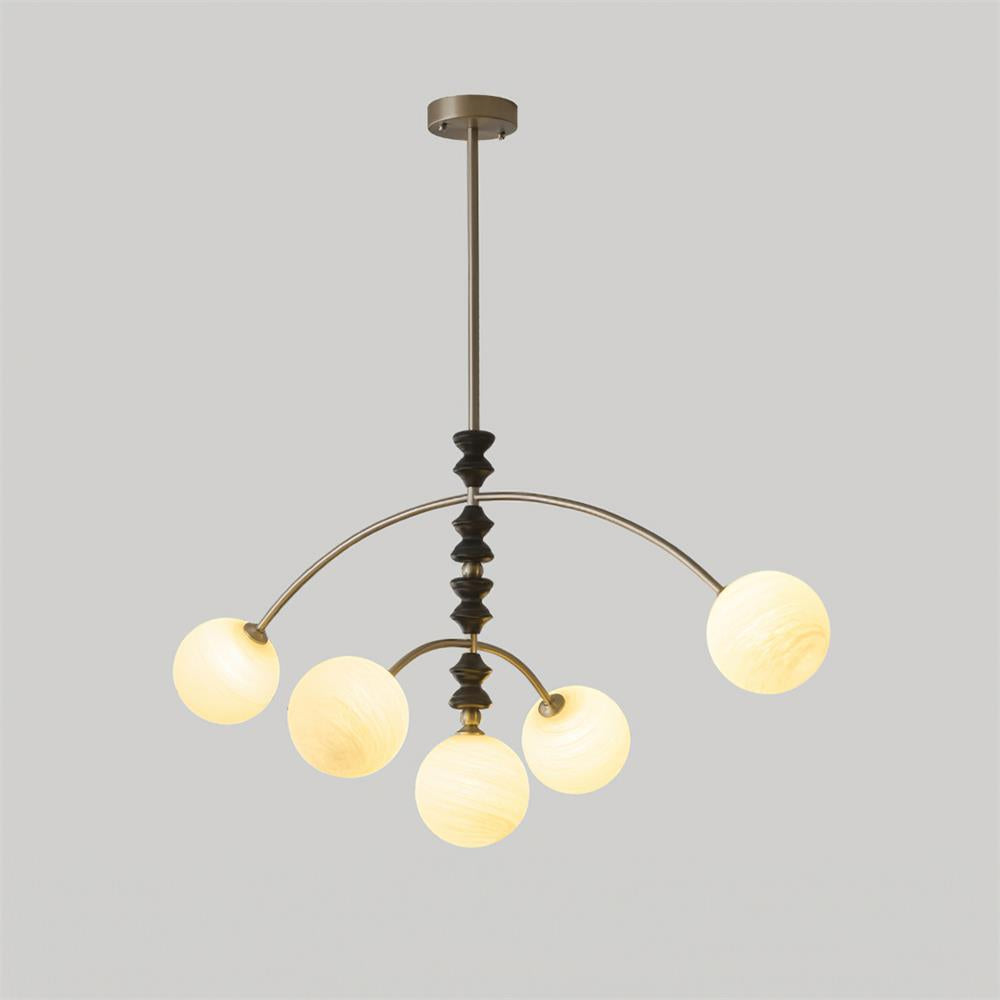Veyra Chandelier Imitation Alabaster - Neutralighting