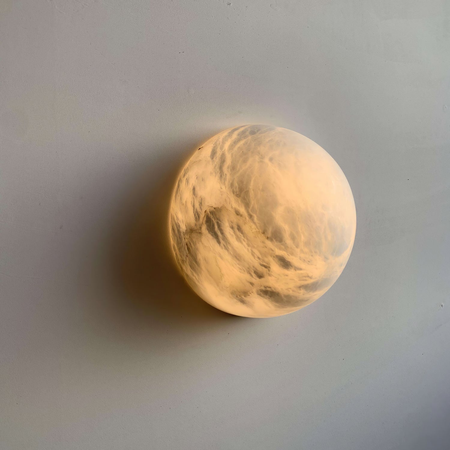 Canoria Wabi-Sabi Travertine Wall Lamp - Neutralighting