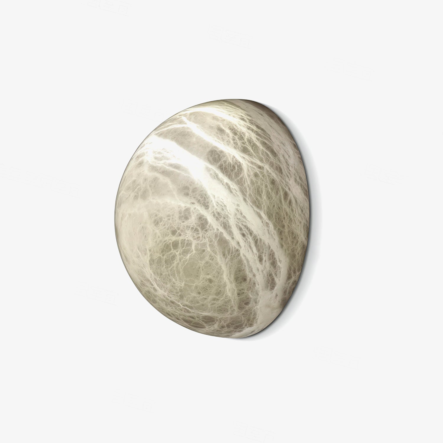 Canoria Wabi-Sabi Travertine Wall Lamp - Neutralighting