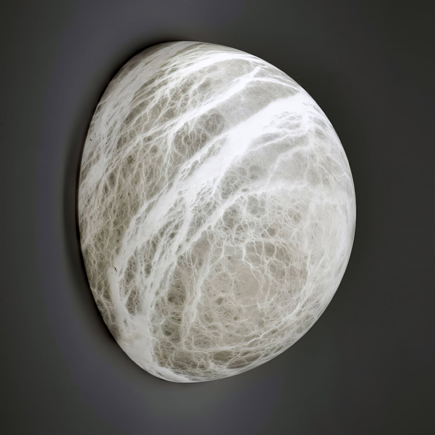 Canoria Wabi-Sabi Travertine Wall Lamp - Neutralighting