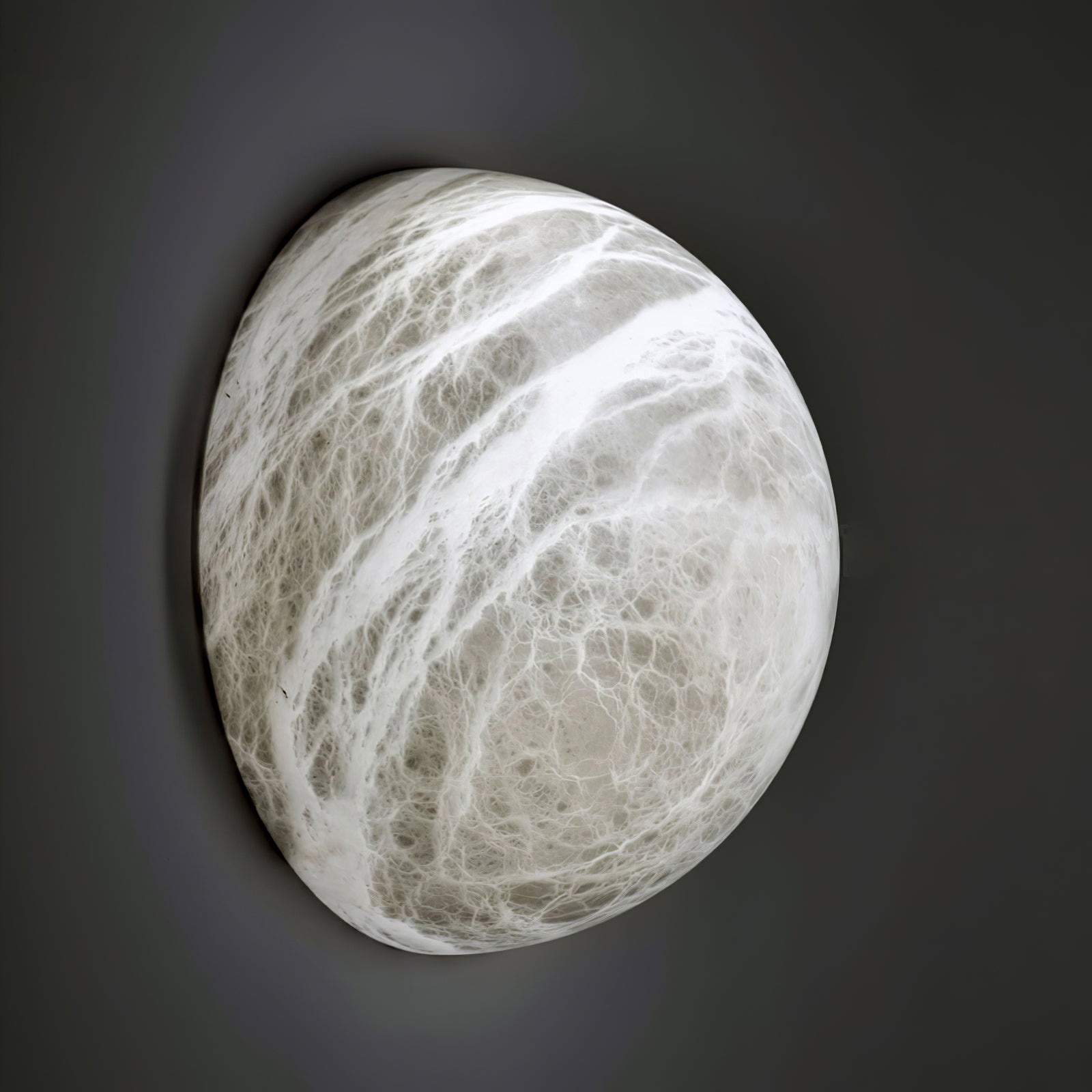 Canoria Wabi-Sabi Travertine Wall Lamp - Neutralighting