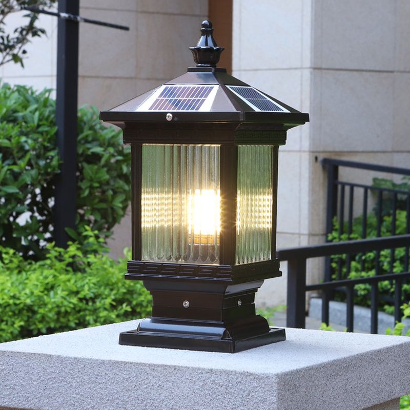 Ray Vintage Classic Lantern Solar Outdoor Light - Neutralighting