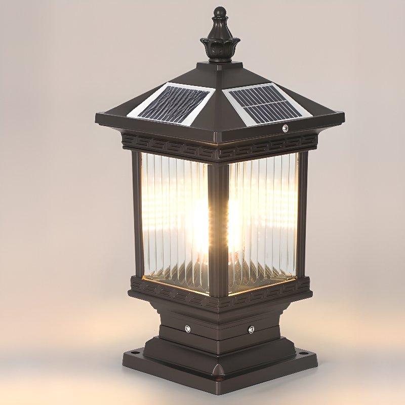 Ray Vintage Classic Lantern Solar Outdoor Light - Neutralighting
