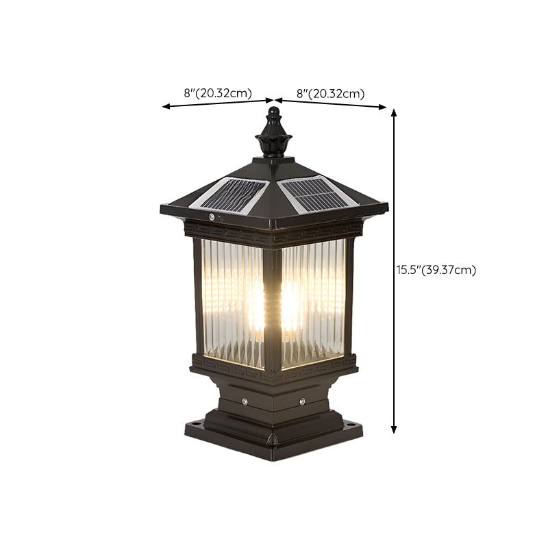 Ray Vintage Classic Lantern Solar Outdoor Light - Neutralighting